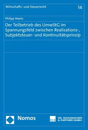 Maetz Der Teilbetrieb Des Umwstg Im Spannungsfeld Zwischen - 