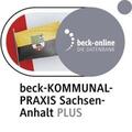  Beck-KOMMUNALPRAXIS Sachsen-Anhalt PLUS | Datenbank |  Sack Fachmedien