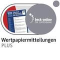 beck-online. Zeitschriftenmodul WM - Wertpapiermitteilungen