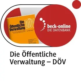  beck-online. DÖV - Die öffentliche Verwaltung | Datenbank |  Sack Fachmedien