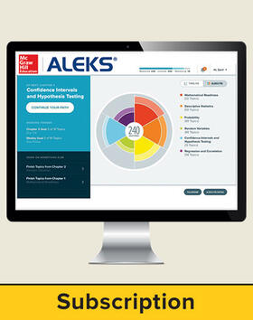 ALEKS Quick Tables 9-month subscription, per student | McGraw-Hill Education | Datenbank | sack.de