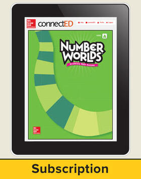 Number Worlds Level A, Student License, 1-year subscription, 5 students | McGraw-Hill Education | Datenbank | sack.de