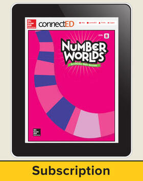 Number Worlds Level B, Student License, 1-year subscription, 5 students | McGraw-Hill Education | Datenbank | sack.de