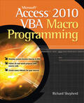 Shepherd |  Microsoft Access 2010 VBA Macro Programming | Buch |  Sack Fachmedien