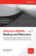 Bradford |  Effective MySQL: Backup and Recovery | Buch |  Sack Fachmedien