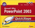 Matthews |  Microsoft Office PowerPoint 2003 Quicksteps | Buch |  Sack Fachmedien