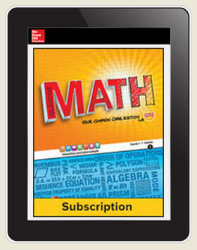 Glencoe Math Course 1, online eTeacherEdition, 5 yr subscription | McGraw-Hill Education | Datenbank | sack.de