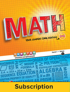 Glencoe Math, Course 1, eTeacherEdition Online, 1-year Subscription | McGraw-Hill Education | Datenbank | sack.de