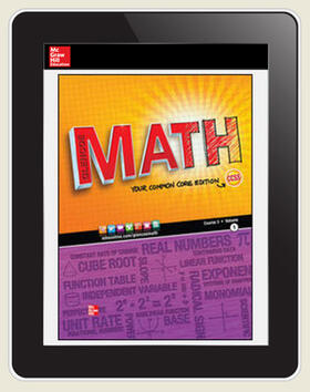 Glencoe Math Course 3, online Student Edition, 7 year subscription | McGraw-Hill Education | Datenbank | sack.de
