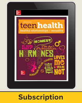 Teen Health, Online Student Seat with Healthy Relationships and Sexuality Module, 1-year Subscription | McGraw-Hill Education | Datenbank | sack.de