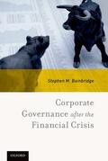 Bainbridge |  Corporate Governance After the Financial Crisis | Buch |  Sack Fachmedien