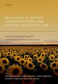 Banet / Mostert / Paddock |  Resilience in Energy, Infrastructure, and Natural Resources Law: Examining Legal Pathways for Sustainability in Times of Disruption | Buch |  Sack Fachmedien