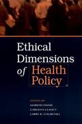 Danis / Clancy / Churchill |  Ethical Dimensions of Health Policy | Buch |  Sack Fachmedien