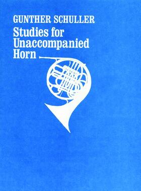 Schuller | Studies for unaccompanied horn | Buch | sack.de