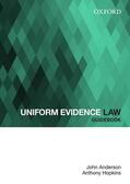 Anderson / Hopkins |  Uniform Evidence Law Guidebook | Buch |  Sack Fachmedien
