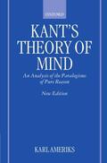 Ameriks |  Kant's Theory of Mind | Buch |  Sack Fachmedien