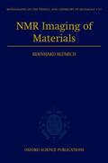 Blümich / Blumich |  NMR Imaging of Materials | Buch |  Sack Fachmedien