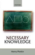Plotkin |  Necessary Knowledge | Buch |  Sack Fachmedien