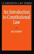 Barendt |  An Introduction to Constitutional Law | Buch |  Sack Fachmedien