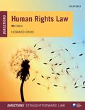 Davis |  Human Rights Law Directions | Buch |  Sack Fachmedien