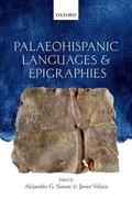 Sinner / Velaza |  Palaeohispanic Languages and Epigraphies | Buch |  Sack Fachmedien