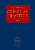 Ormerod Qc / Ormerod QC / Perry QC |  Blackstone's Criminal Practice 2019 | Buch |  Sack Fachmedien
