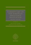 Bork / van Zwieten |  Commentary on the European Insolvency Regulation: Second Edition | Buch |  Sack Fachmedien