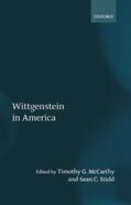 McCarthy / Stidd |  Wittgenstein in America | Buch |  Sack Fachmedien