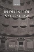 George |  In Defense of Natural Law | Buch |  Sack Fachmedien