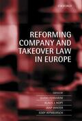Ferrarini / Hopt / Winter |  Reforming Company and Takeover Law in Europe | Buch |  Sack Fachmedien