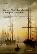 Basedow / Hopt / Zimmermann |  Max Planck Encyclopedia of European Private Law | Buch |  Sack Fachmedien