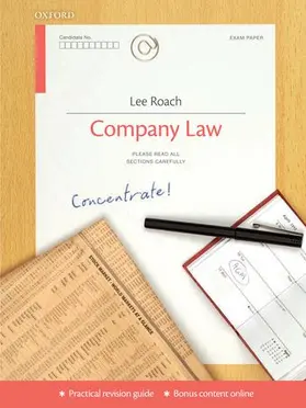 Roach Company Law Concentrate Buch Sack De