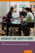 Heymann / Stein / Moreno |  Disability and Equity at Work | Buch |  Sack Fachmedien