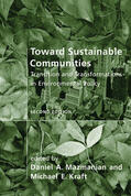Mazmanian / Kraft |  Toward Sustainable Communities: Transition and Transformations in Environmental Policy | Buch |  Sack Fachmedien