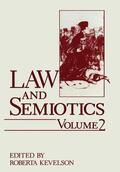 Kevelson |  LAW & SEMIOTICS 1988/E | Buch |  Sack Fachmedien