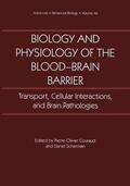 Scherman / Couraud |  Biology and Physiology of the Blood-Brain Barrier | Buch |  Sack Fachmedien