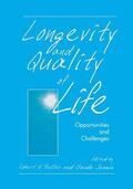 Jasmin / Butler |  Longevity and Quality of Life | Buch |  Sack Fachmedien