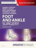 Pfeffer / Easley / Sands |  Operative Techniques: Foot and Ankle Surgery | Buch |  Sack Fachmedien