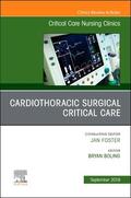 Boling |  Cardiothoracic Surgical Critical Care, an Issue of Critical Care Nursing Clinics of North America: Volume 31-3 | Buch |  Sack Fachmedien