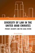 Kamøy |  Diversity of Law in the United Arab Emirates: Privacy, Security, and the Legal System | Buch |  Sack Fachmedien