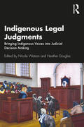 Watson / Douglas |  Indigenous Legal Judgments | Buch |  Sack Fachmedien