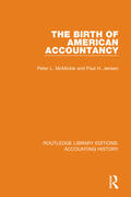 McMickle / Jensen |  The Birth of American Accountancy | Buch |  Sack Fachmedien