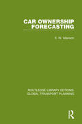 Allanson |  Car Ownership Forecasting | Buch |  Sack Fachmedien