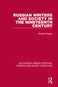 Hingley |  Russian Writers and Society in the Nineteenth Century | Buch |  Sack Fachmedien