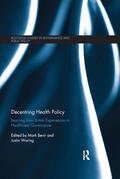 Bevir / Waring |  Decentring Health Policy | Buch |  Sack Fachmedien