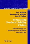 Cohen / Stallard / Manton |  Forecasting Product Liability Claims | Buch |  Sack Fachmedien