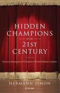 Simon |  HIDDEN CHAMPIONS OF THE 21ST C | Buch |  Sack Fachmedien