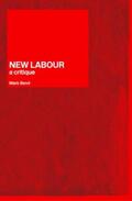 Bevir |  New Labour | Buch |  Sack Fachmedien