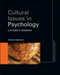 Stevenson |  Cultural Issues in Psychology | Buch |  Sack Fachmedien