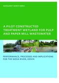 Abira |  A Pilot Constructed Treatment Wetland for Pulp and Paper Mill Wastewater | Buch |  Sack Fachmedien
